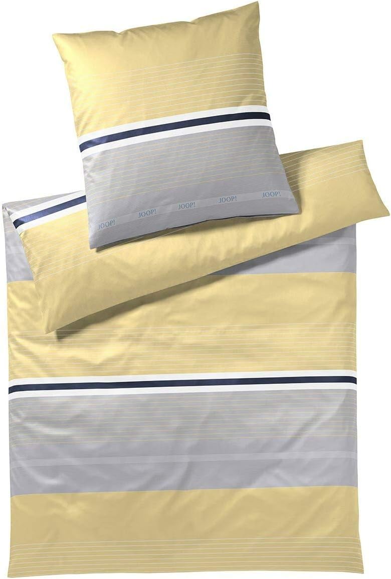 Joop! Kissenhülle Fit 4091 | 3 Lemon - 80 x 80 Kissenbezug einzeln 80x80 cm, Kissenbezug einzeln 80x