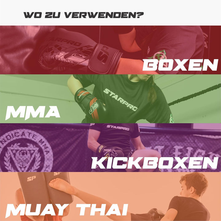 Starpro T20 Boxen Kopfschutz Boxhelm mit Gesichtsschutz - Für Boxen Sport, Kickboxen, MMA, Krav MAGA