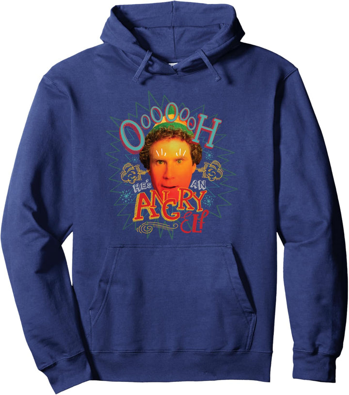 Elf Oooooh He's An Angry Elf Weihnachten Pullover Hoodie
