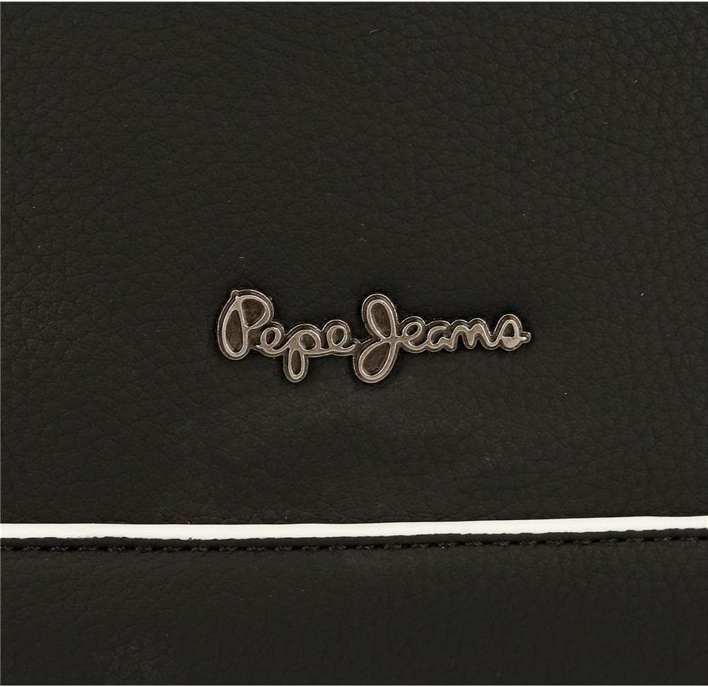 Pepe Jeans Damen Jeny Gepäck- Messenger Bag Einheitsgrösse Schwarz, Einheitsgrösse Schwarz