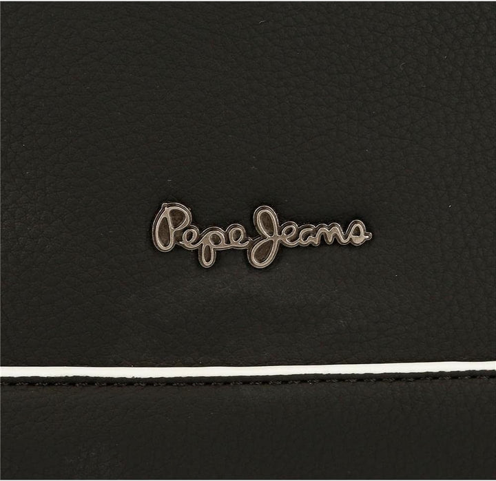 Pepe Jeans Damen Jeny Gepäck- Messenger Bag Einheitsgrösse Schwarz, Einheitsgrösse Schwarz