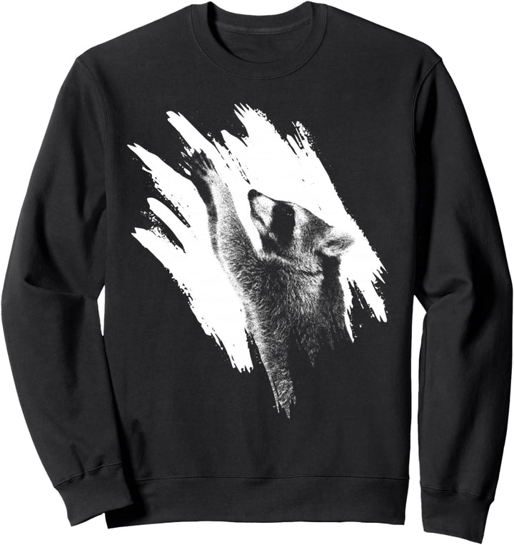 Waschbär Tshirt Racoon Panda Kuscheltier Racoon Sweatshirt