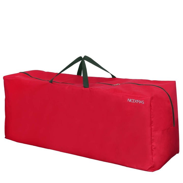 OUNONA Aufbewahrungstasche für Weihnachtsdekoration von Nicexmas, rot, 135 x 38 x 54 cm Rot.,rot 135