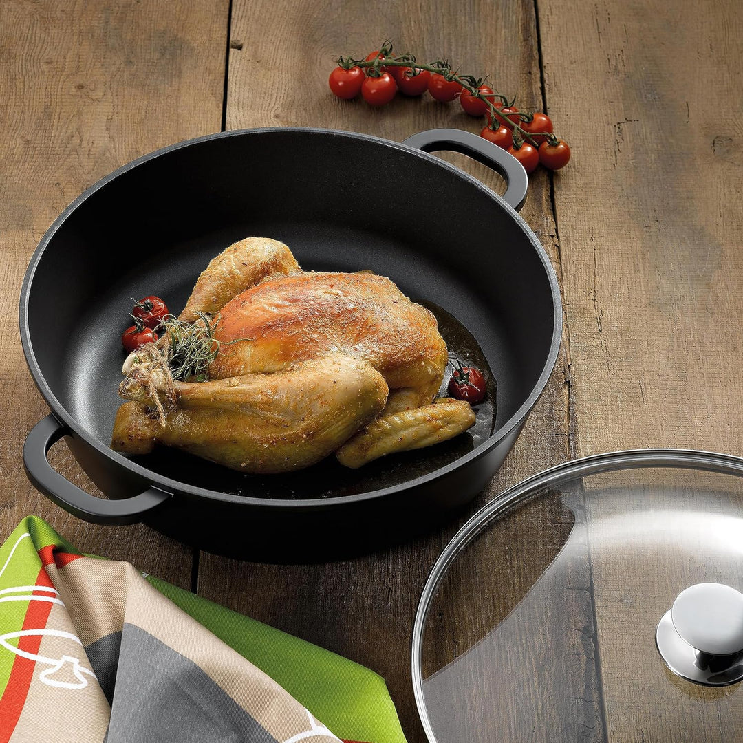 kela Servierpfanne Kerros Aluminium 10cmh 36cmØ 7l, 36 cm 7 Liter, 7 Liter