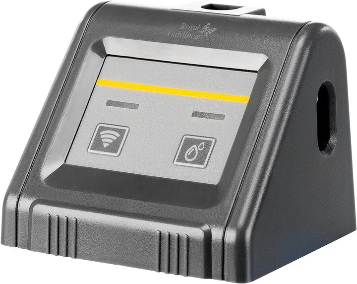 Royal Gardineer Bewässerungscomputer: Automatische WLAN-Bewässerungsanlage BWC-20.app für 10 Topfpfl