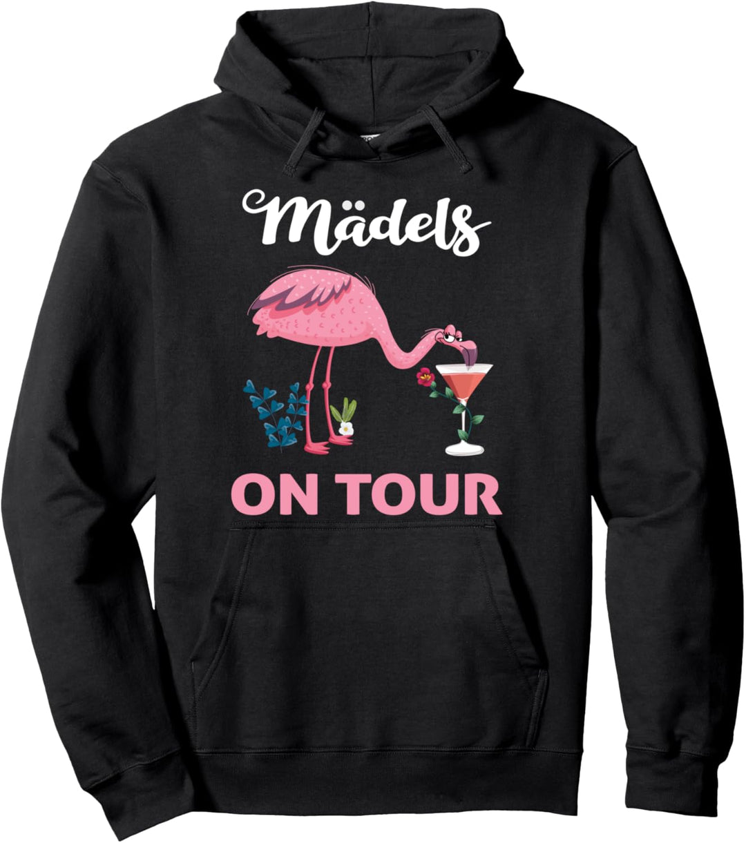 Wein Sekt Mädelstrip Mädelsabend Party Saufen Mädels On Tour Pullover Hoodie