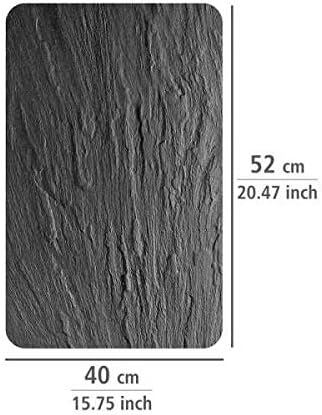 WENKO Herdabdeckplatte Universal XL, 2er Set Herdabdeckung für alle Herdarten, Gehärtetes Glas, Je 4