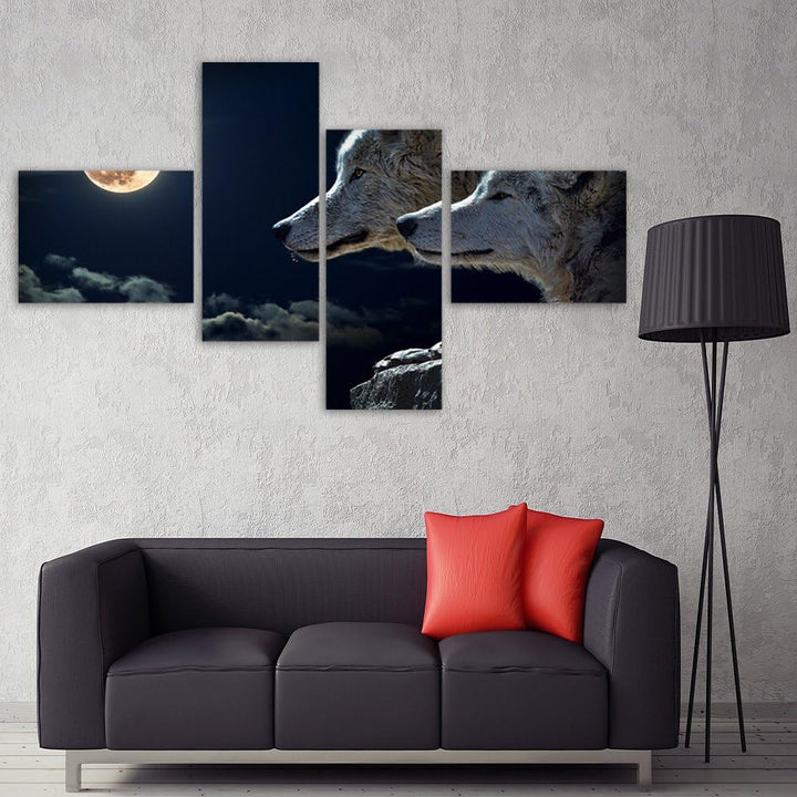 Feeby. Wandbilder - 4 Teile - Gedrucktes Bild, Foto, Kunstdrucke, Deko Panel, 4-Teilig Typ Z, 130x70