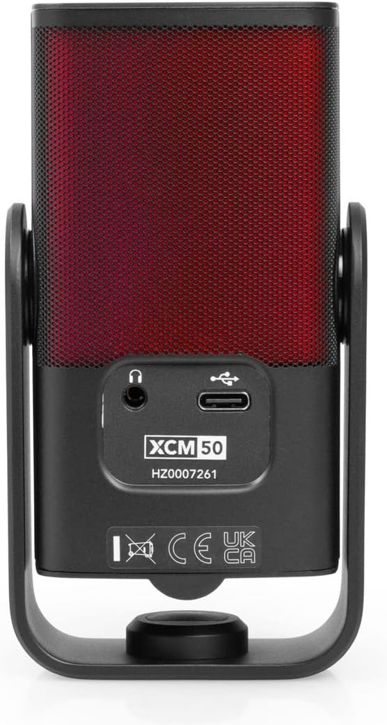 Rode X XCM-50 USB-Kondensatormikrofon + keepdrum MS138 Gelenkarm-Stativ Weiss