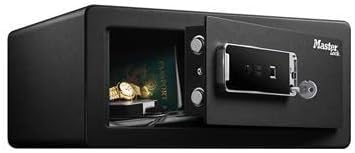Master Lock Biometrischer Tresor mit Fingerabdruck, 19,5 x 43 x 37 cm Fingerabdruck-Schloss 25 L, Fi