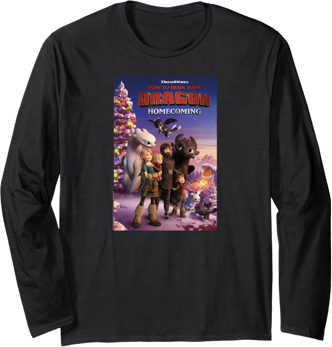 Drachenzähmen Leicht Gemacht 3 Heimkehrplakat Langarmshirt