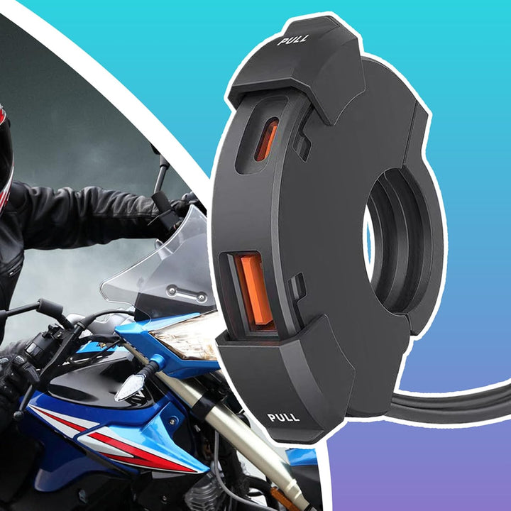 Motorrad USB-Anschluss,Tablet-Ladestecker | Spritzwassergeschützter PD30W USB-Adapteranschluss Für L
