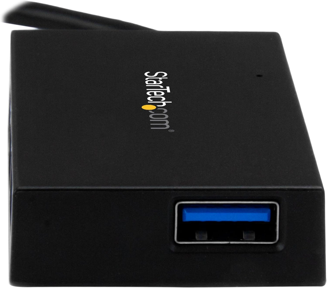 StarTech.com 4 Port USB 3.0 Hub - USB-C zu 4x USB-A - Inklusive Netzteil - Kompakter USB C Hub - USB
