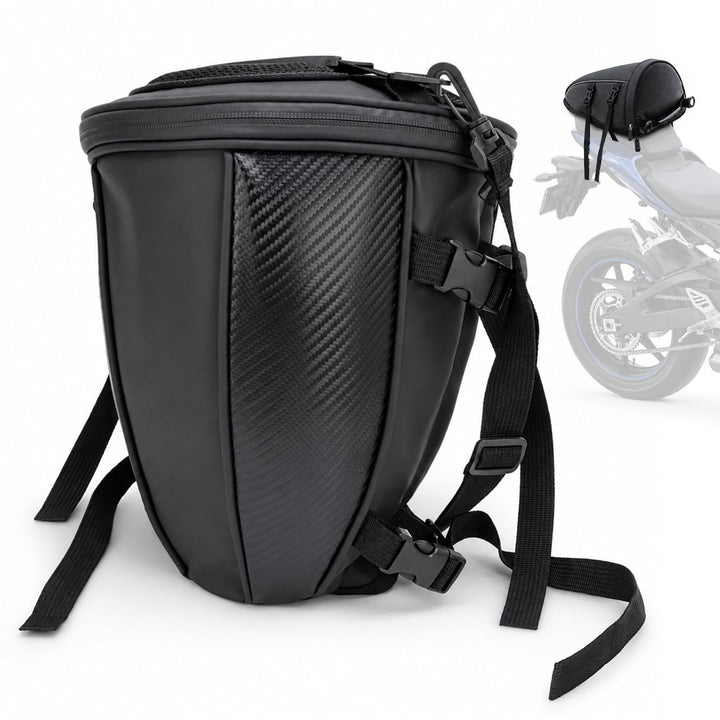 Hecktasche Motorrad Wasserdicht Klein, Sozius Tasche 10L Motorradtasche Heck, Motorcycle Tail Bag, T