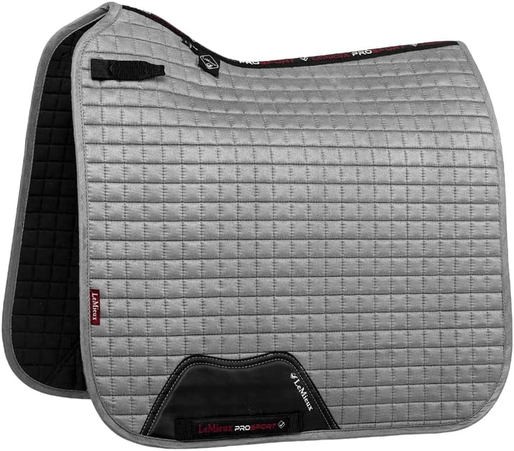 LeMieux Prosport Suede Dressage Square Dressurschabracke L grau, L grau