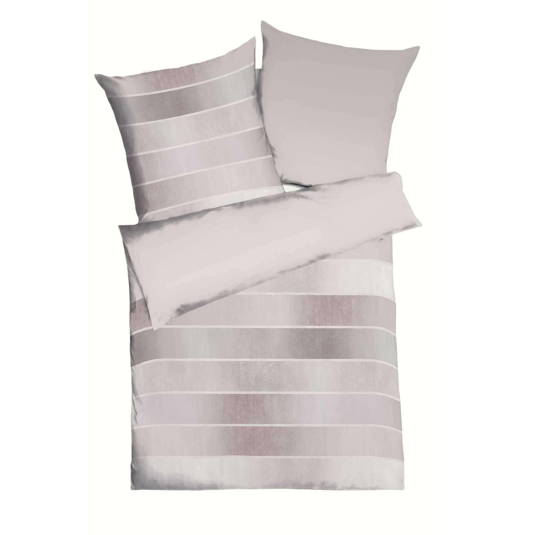 Kaeppel Mako-Satin Bettwäsche Timeless 200x200 cm + 2x 80x80 cm Rosé, 200x200 cm + 2x 80x80 cm Rosé
