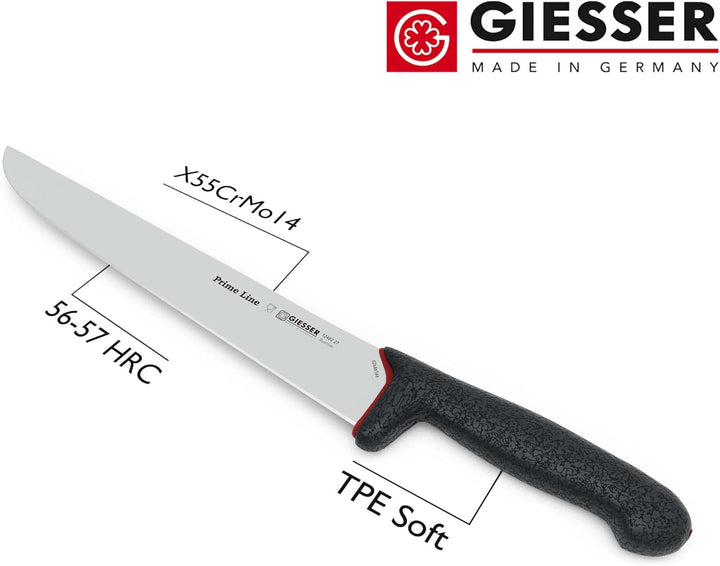 Giesser seit 1776 - Made in Germany - Chinesisches Kochmesser orange 27 m, 27 m