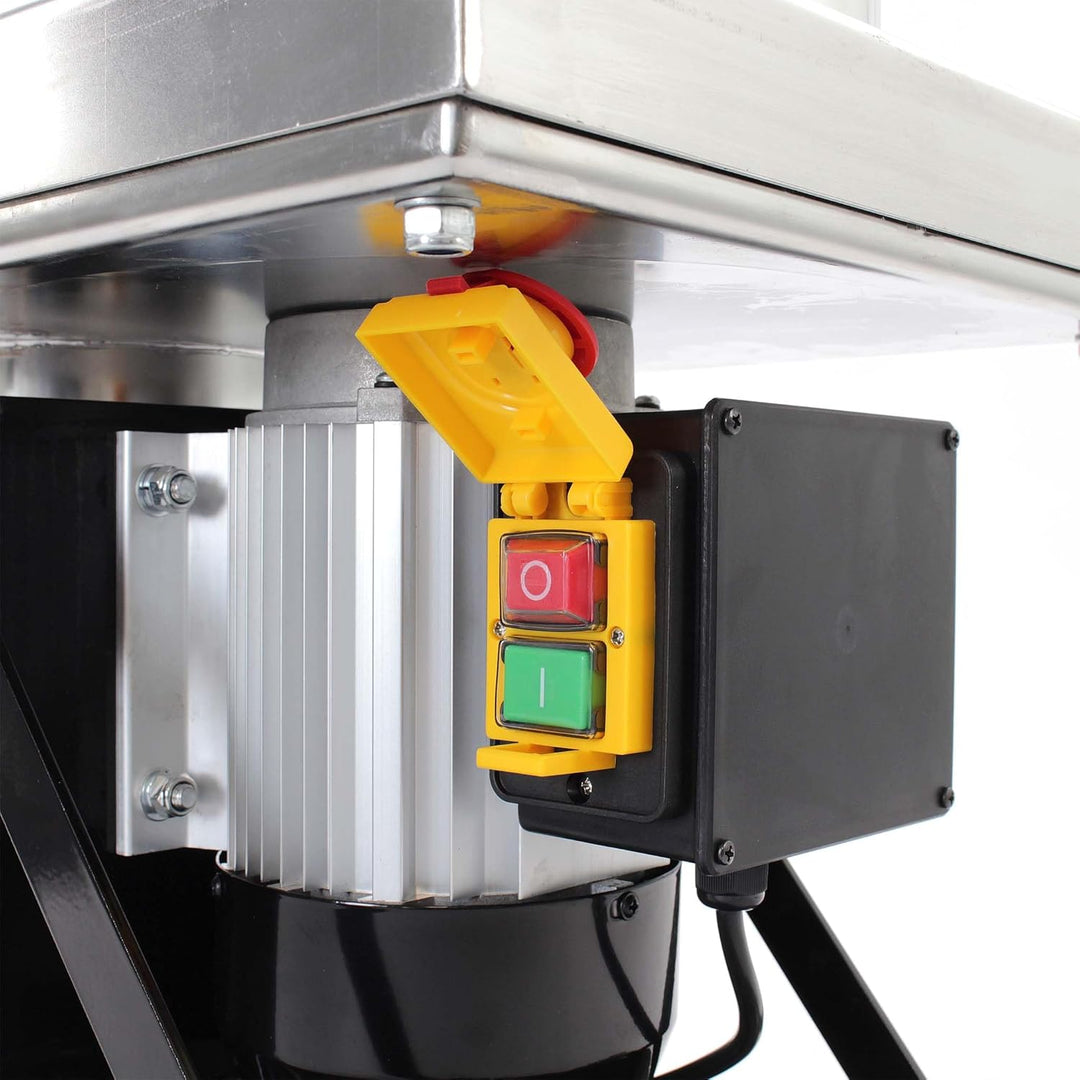 Wiltec Kernobstschneidemühle Obsthäcksler mit 550W 1,5 PS 2800U/min, bis zu 500 kg pro Stunde Obstmu