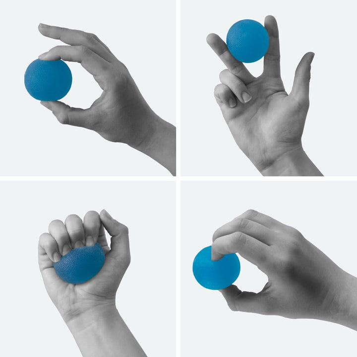 TheraPIE Gel Ball Handtrainer | HOCHWERTIGE QUALITÄT | Unterarmtrainer | Handmuskeltrainer | Handgre