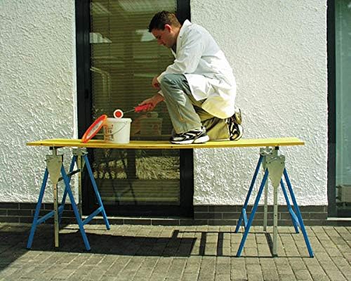 Allzweckbock Gerüstbock max 150kg Teleskop-Arbeitsbock 7-fach höhenverstellbar klappbar