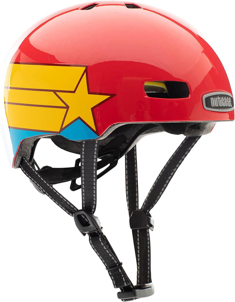 Nutcase Kinder Fahrradhelm Little Nutty MIPS, Supa Dupa, 48-52 cm, 10001