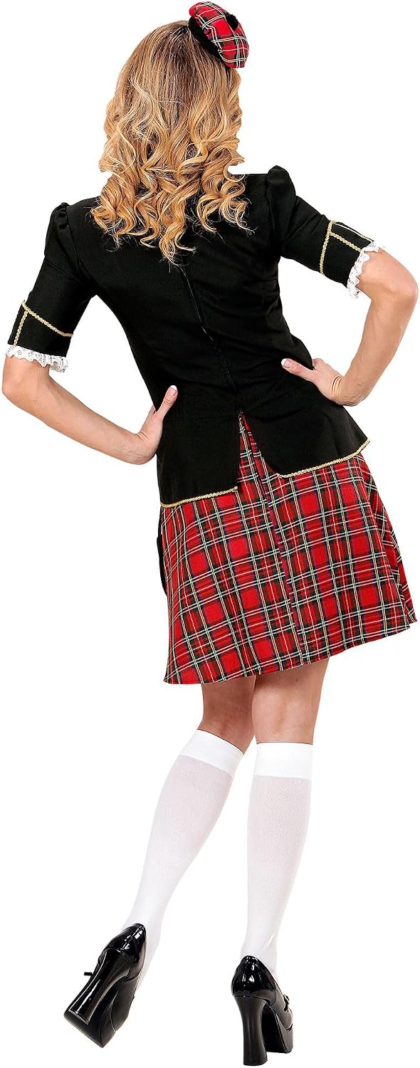 Scotswoman (Dress - Kilt Purse - Mini Hat) - (S), S