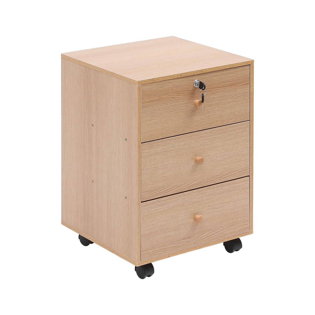 Kleiner mobiler Aktenschrank, Heimbüro, unter Schreibtischschubladen, Aktenaufbewahrungseinheit, Bür