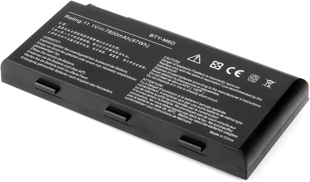 WYGUO BTY-M6D Laptop Batterie Ersatz für MSI GX60 GT60 T70 GT70 GX660 GT660 GT680 GX70 GT660-003US G