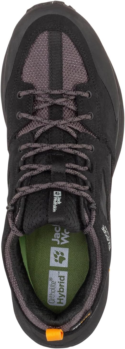 Jack Wolfskin Unisex Terraquest Texapore Low M Walking-Schuh 43 EU Schwarz, 43 EU Schwarz
