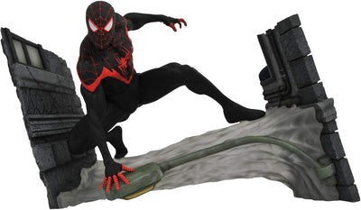 Diamond Select Toys APR202660 Marvel-Galerie: Miles Morales Statue, Stern, Schwarz, One Size