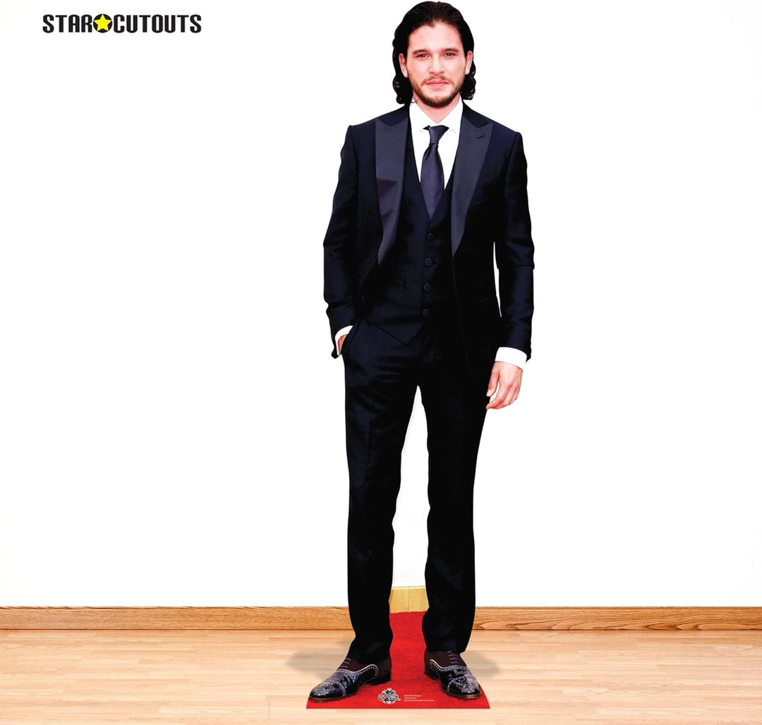 Kit Harington Star of Game of Thrones Jon Snow Pappe, Lebensgrösse