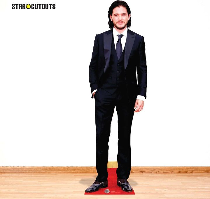 Kit Harington Star of Game of Thrones Jon Snow Pappe, Lebensgrösse