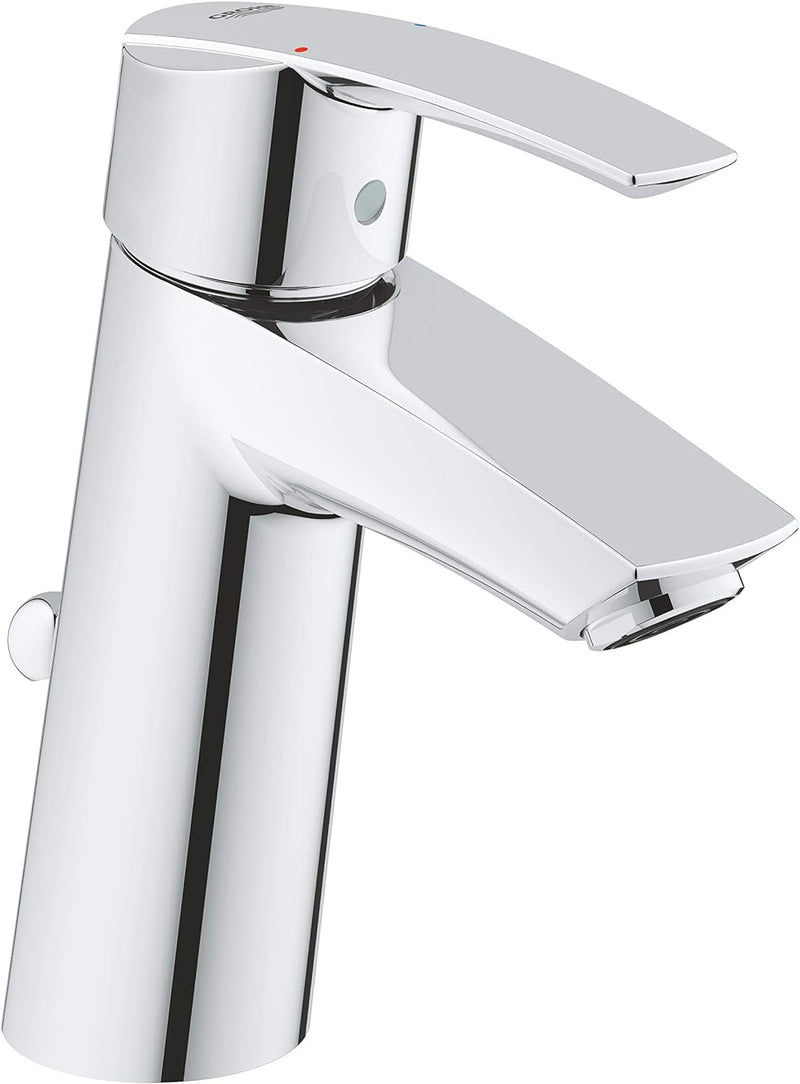 GROHE QUICKFIX Start - Waschtischarmatur (wassersparend, mit Temperaturbegrenzung, mit Zugstange), M