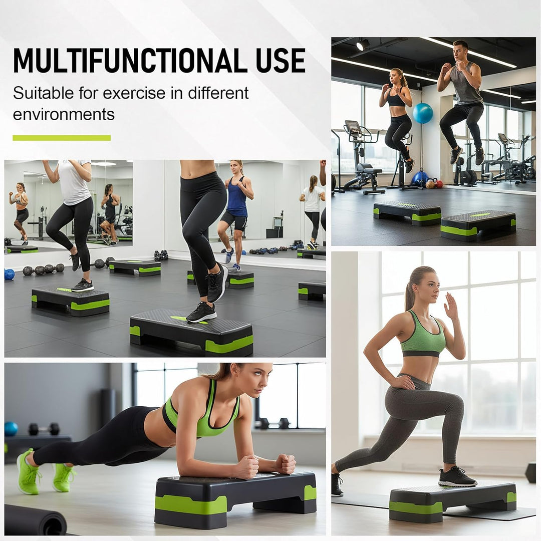 Fitnessgeräte für Zuhause Steppbrett Stepper,Rutschfestes Stepper Trainingsgerät für Aerobic und Fit