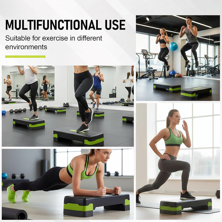 Fitnessgeräte für Zuhause Steppbrett Stepper,Rutschfestes Stepper Trainingsgerät für Aerobic und Fit
