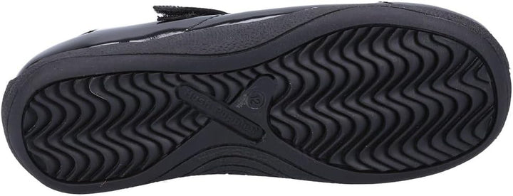 Hush Puppies Mädchen Aria Patent Senior Schuluniform-Schuh 38.5 EU Schwarz, 38.5 EU Schwarz