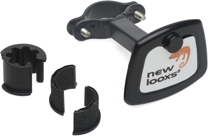New Look Toscane Smart Lock Fahrradkorb, Black, 34 x 25 x 25 cm