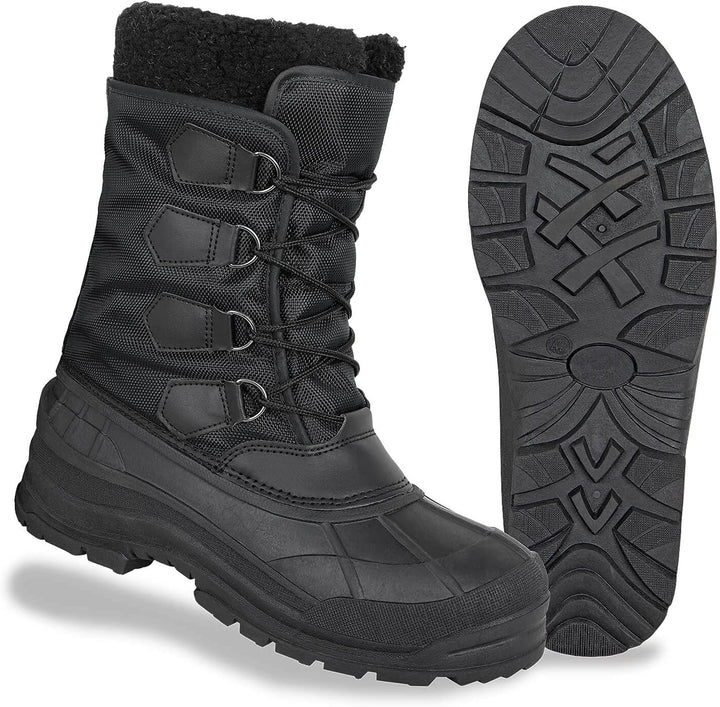 bw-online-shop Winterstiefel Highland Weather Extrem Herren Stiefel 42 EU Schwarz, 42 EU Schwarz