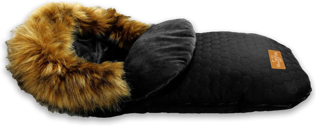 BlueKitty Fusssack 0-16 kg, Winterfusssack, Schlafsack, Schlitten, Footmuff, Kinderwagensack, Wasser