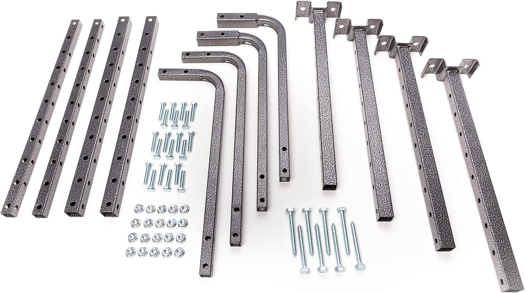 HyLoft 80844-10 86,4 x 66 cm Verstellbare Garagen-Deckenhalterung Lagerregal Kit – Hammertone, Hamme