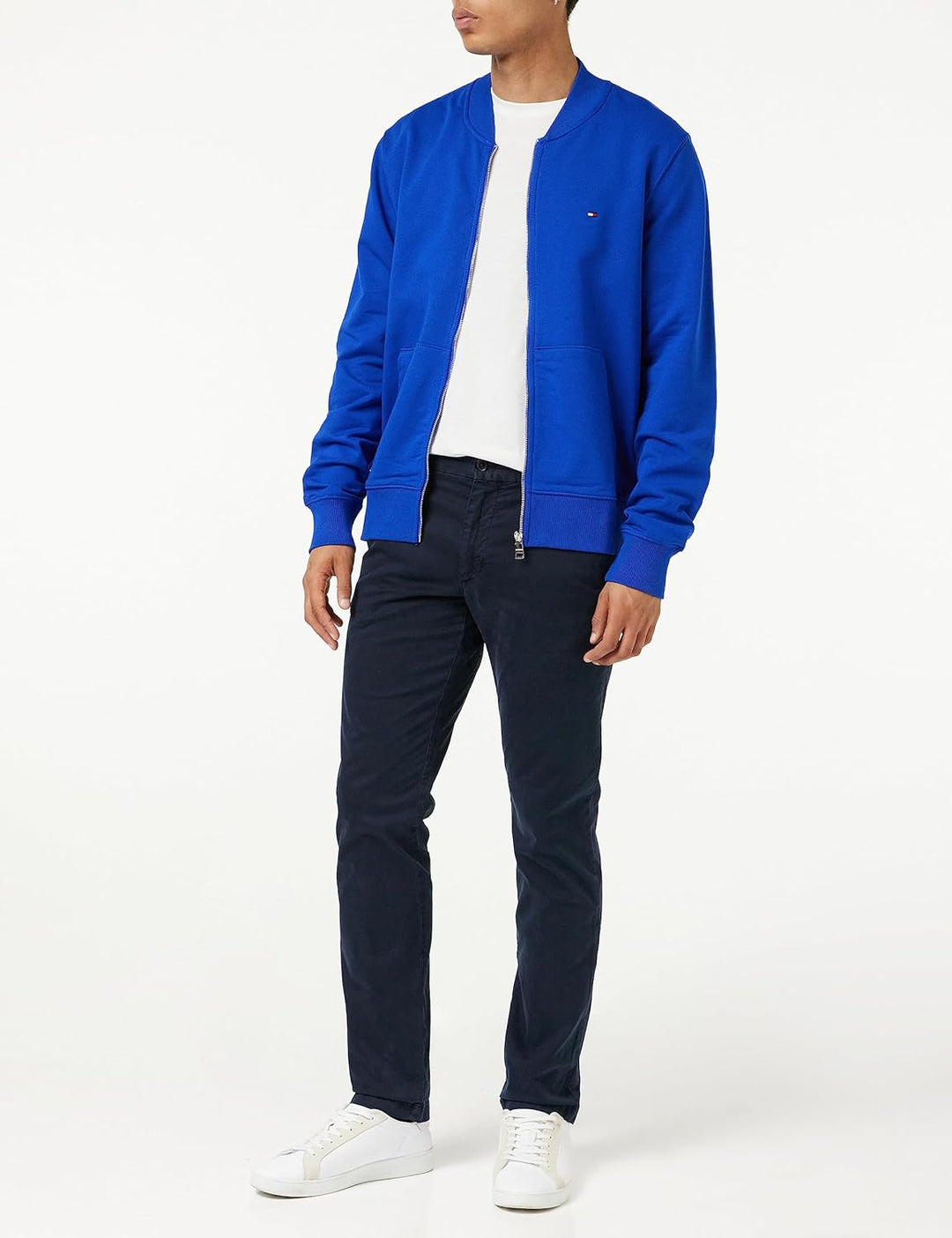 Tommy Hilfiger Herren Gewebte Hosen 32W / 30L Blau (Desert Sky), 32W / 30L Blau (Desert Sky)