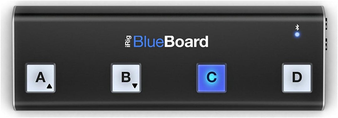 IK Multimedia iRig BlueBoard Bluetooth MIDI Pedalboard Kontroller für Apple iPhone/iPod/iPad und Mac