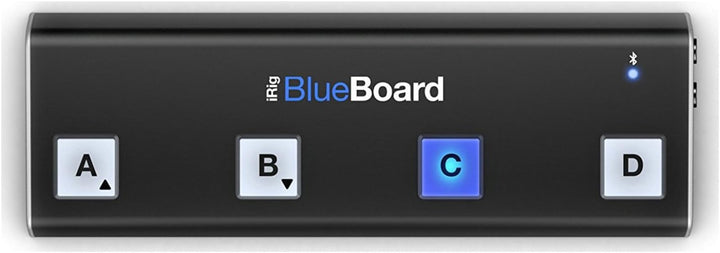 IK Multimedia iRig BlueBoard Bluetooth MIDI Pedalboard Kontroller für Apple iPhone/iPod/iPad und Mac