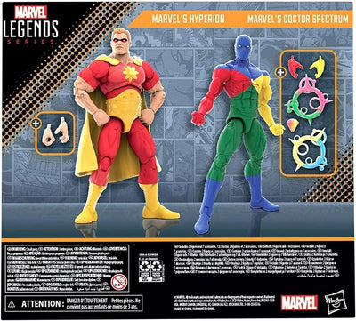 Marvel Squadron Supreme Legends Pack 2 Figuren Marvel's Hyperion & Marvel's Doctor Spectrum, 15 cm