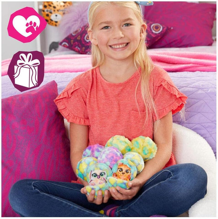 furReal Rollies Plüschspielzeug, Überraschungstierchen, Geräusche, Überraschungsaccessoire, 9 Sammel