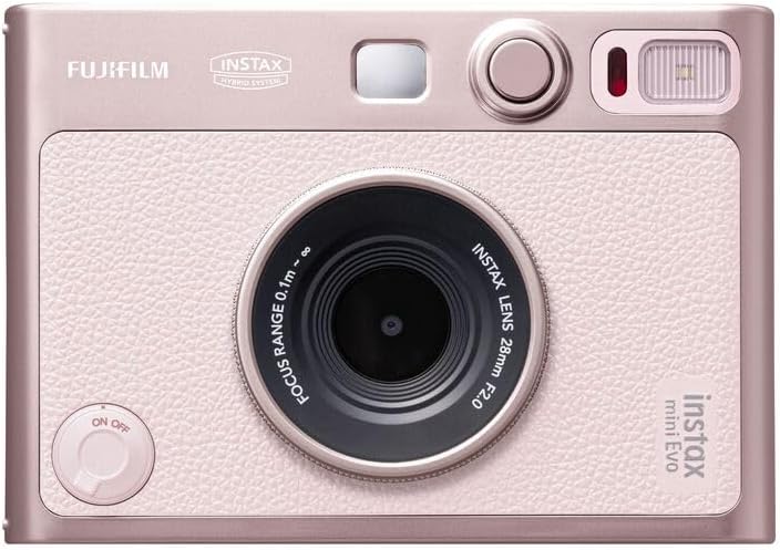 FUJIFILM instax mini Evo™ hybride Sofortbildkamera, Gentle Rose Gentle Rose instax mini Evo™, Gentle