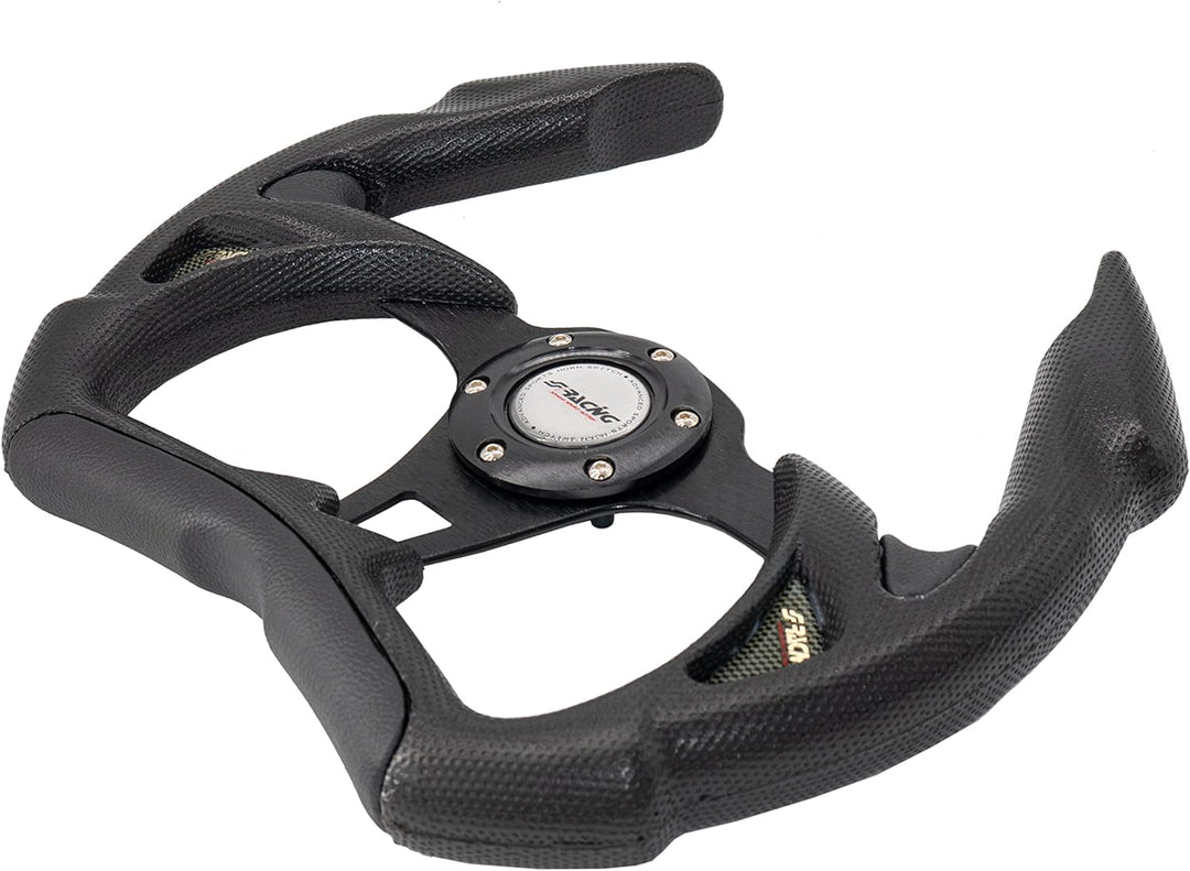 Simoni Racing X5R/P X5 Stelth Universal Steering Wheel, Schwarz