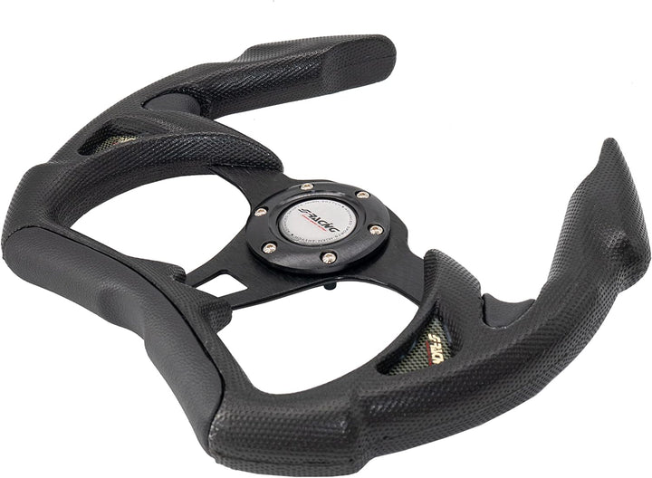 Simoni Racing X5R/P X5 Stelth Universal Steering Wheel, Schwarz
