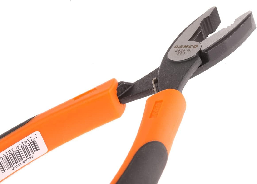 Bahco Kombizange/Backen 39mm, gebogen Schneidkraft → 3,0 mm 200 mm