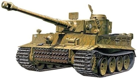 ACADEMY AC13264-1/35 Tiger-I mit 4 Figuren, Panzer